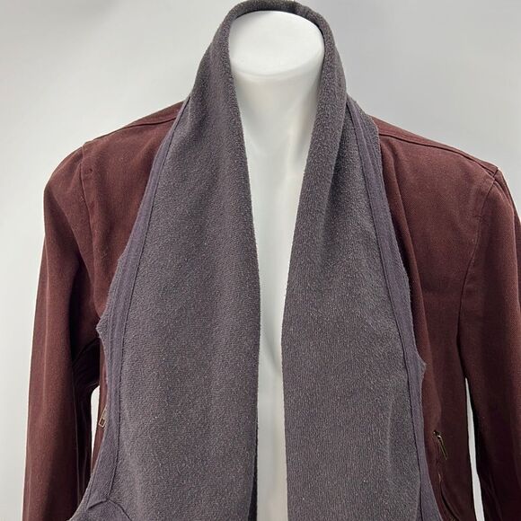 BKE large brown denim open jacket - Picture 1 of 6